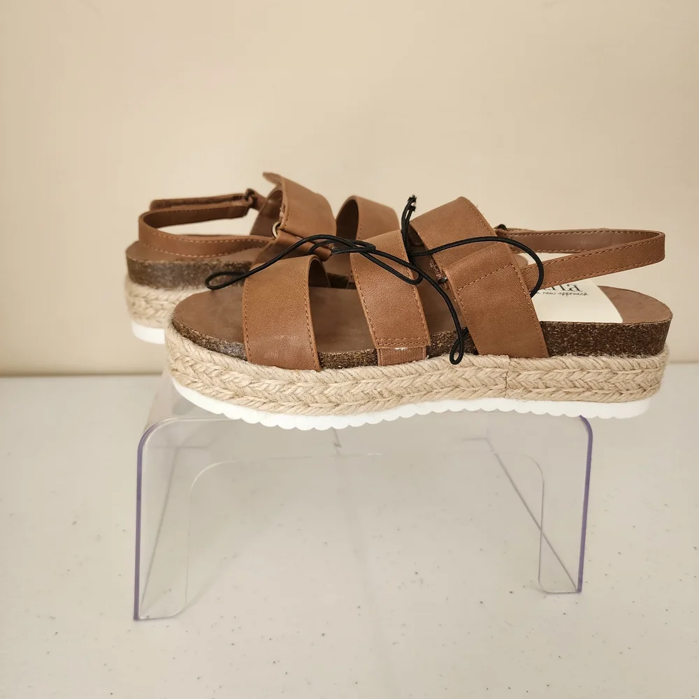 A.N.A Espadrille Spring and Summer Platform Sandles | Size 6.5